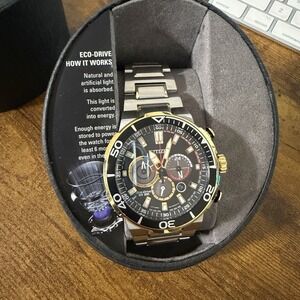 Citizen CA4258-87E Brycen Mens Eco-Drive Stainless Steel Watch